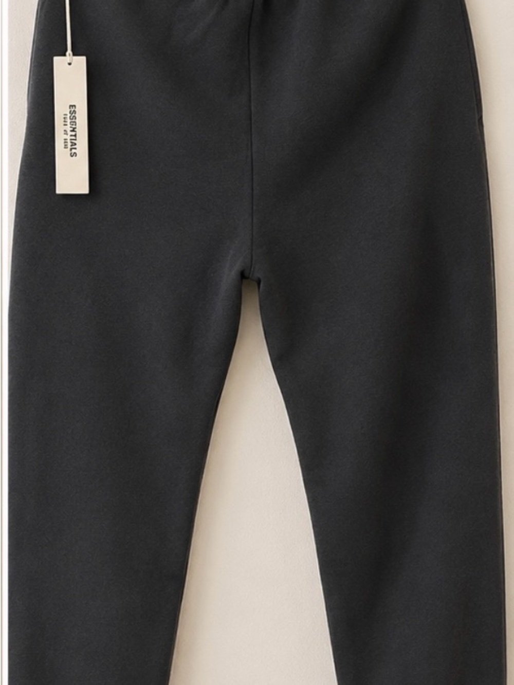 Essentials Small Black Joggers - Picture 2 of 2